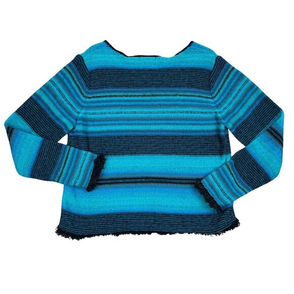 Vintage Sigrid Olsen Sport striped knit sweater - Picture 5 of 6